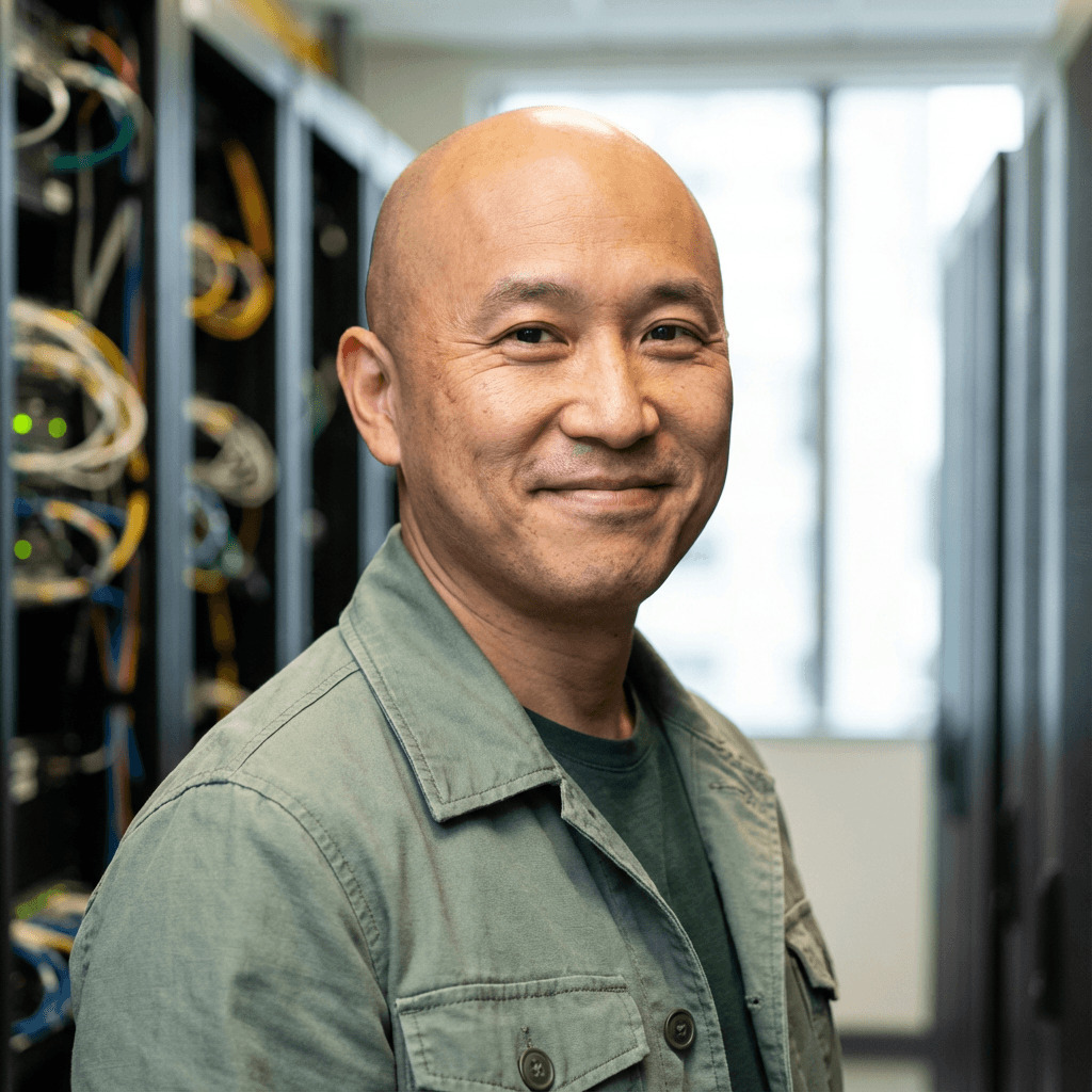 Robert Chen, property manager using Gobes Pest Control monthly service